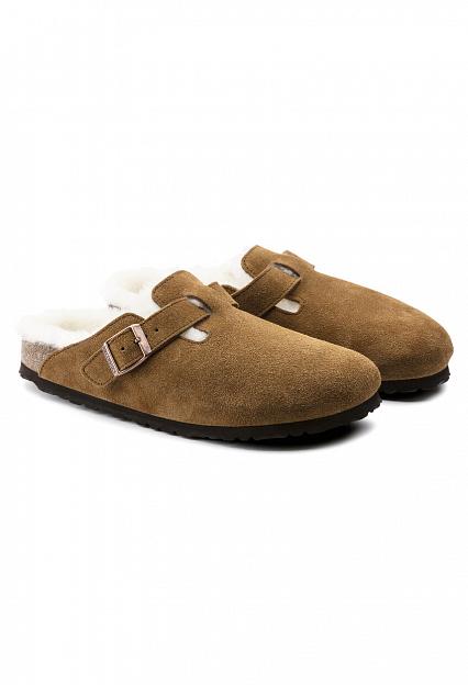 Birkenstock Boston Shearling Mink